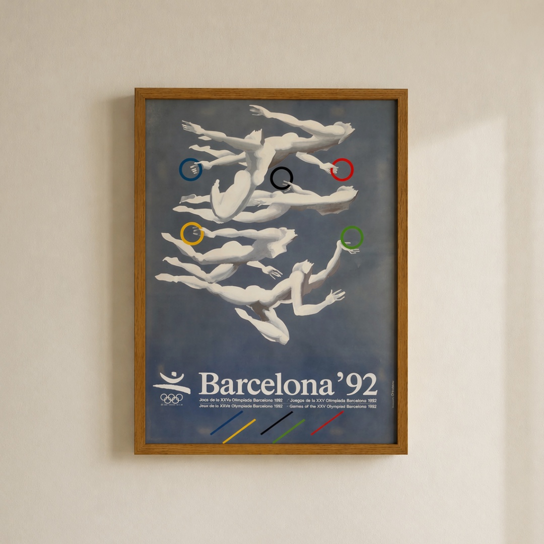 Barcelona 1992 Olympics Poster