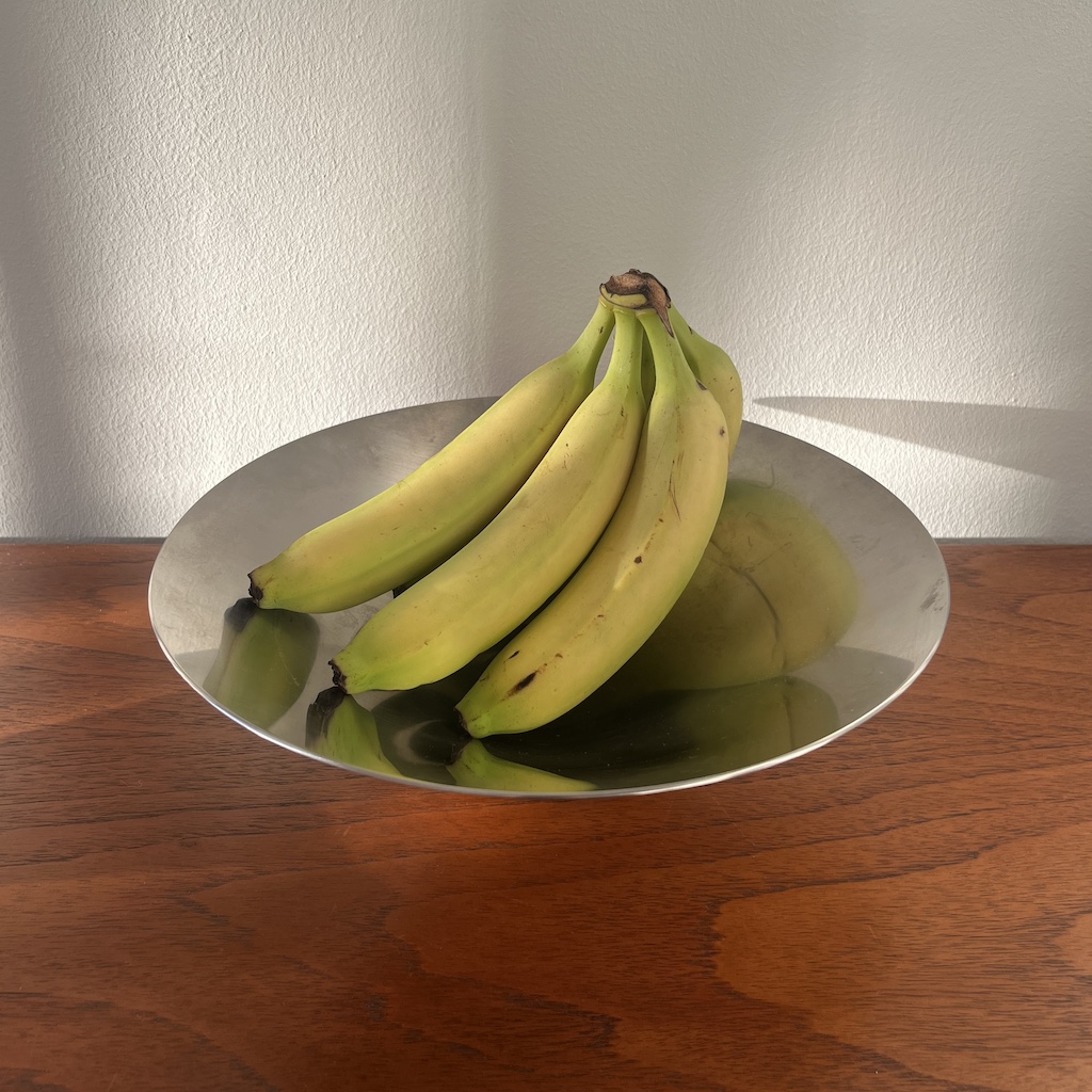 Large size bowl with bananas