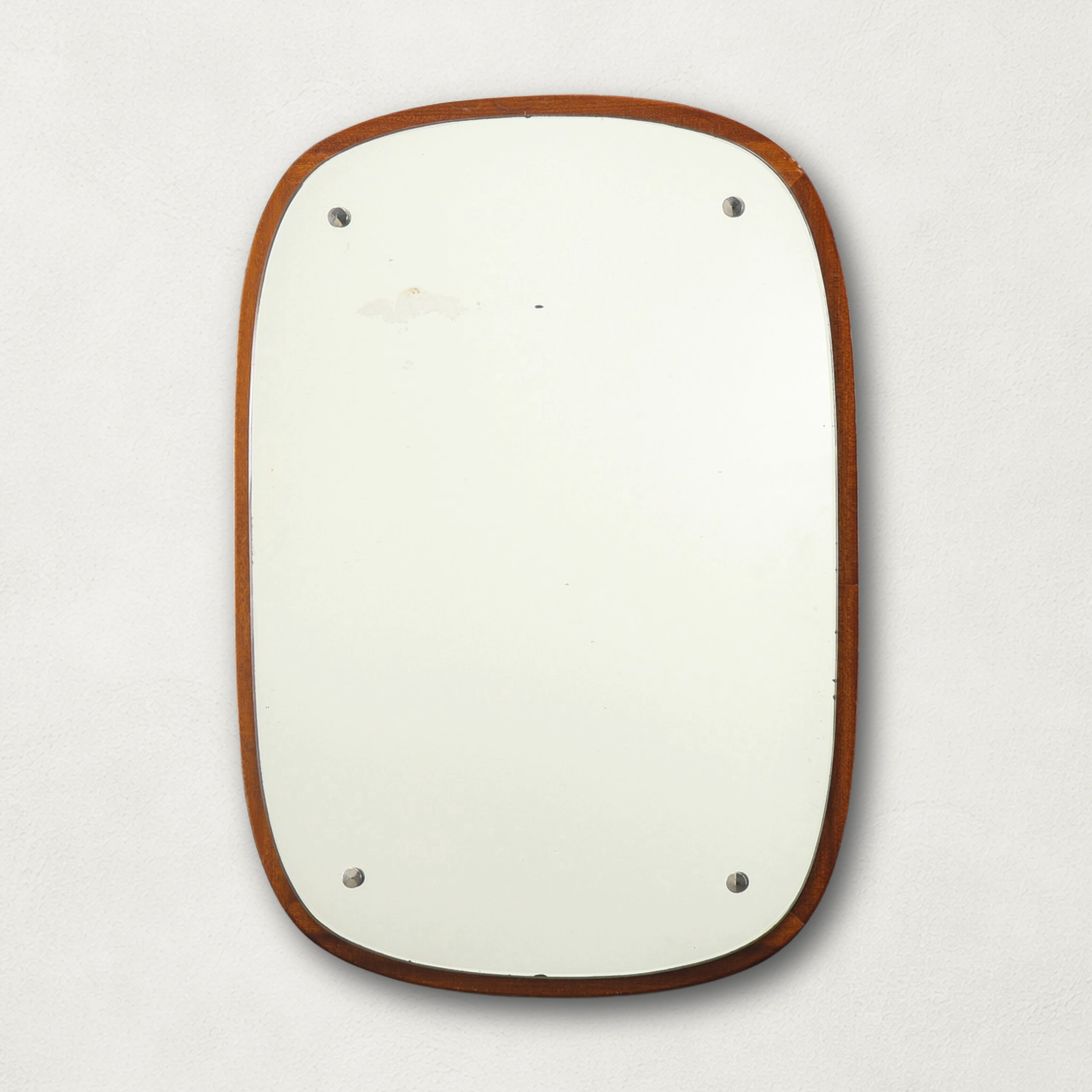 Swedish Teak Mirror — Glas & Trä Hovmantorp